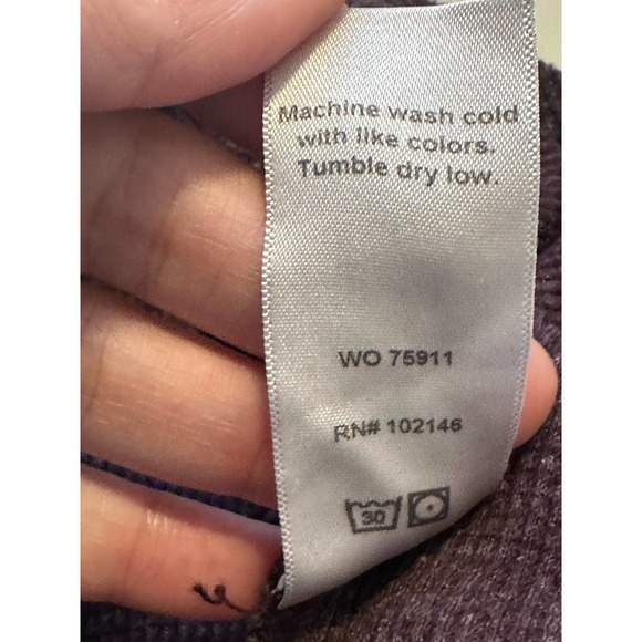 Michael Stars maroon long sleeves turtle neck sweater size XS - Picture 7 of 9